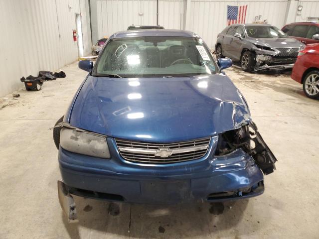 2G1WH52K559270538 - 2005 CHEVROLET IMPALA LS BLUE photo 5