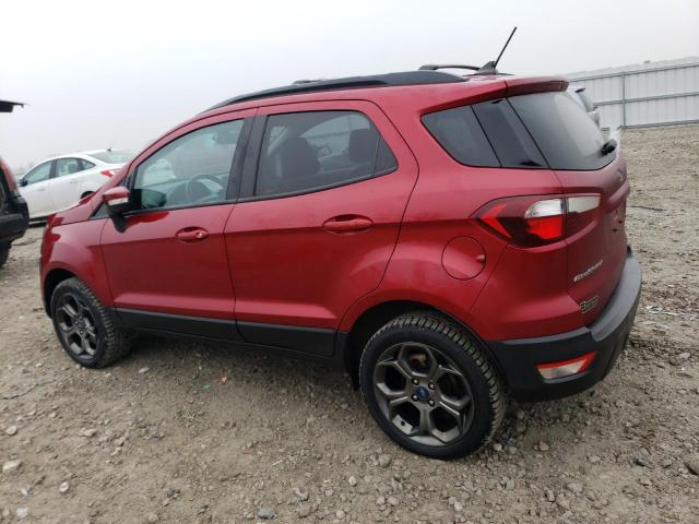 MAJ6P1CL4JC226274 - 2018 FORD ECOSPORT SES RED photo 2