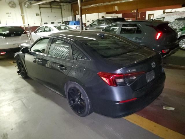 2HGFE2F58NH552201 - 2022 HONDA CIVIC SPORT 灰色 照片 2