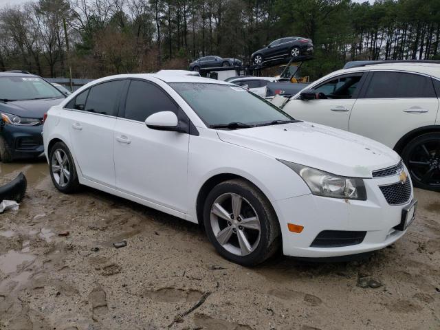 1G1PE5SB1D7249473 - 2013 CHEVROLET CRUZE LT WHITE photo 4