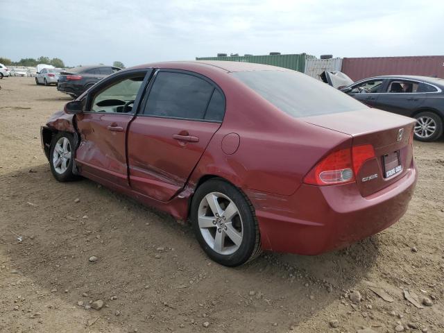 1HGFA16856L046314 - 2006 HONDA CIVIC EX RED photo 2