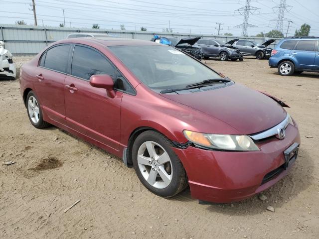 1HGFA16856L046314 - 2006 HONDA CIVIC EX RED photo 4