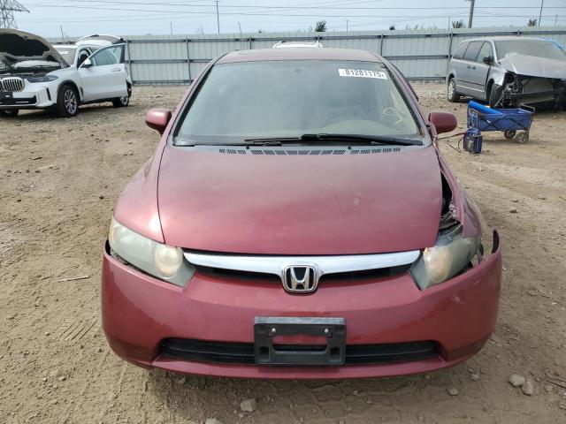 1HGFA16856L046314 - 2006 HONDA CIVIC EX RED photo 5
