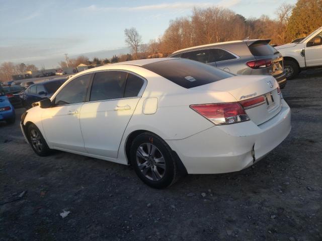 1HGCP2F66CA133670 - 2012 HONDA ACCORD SE WHITE photo 2