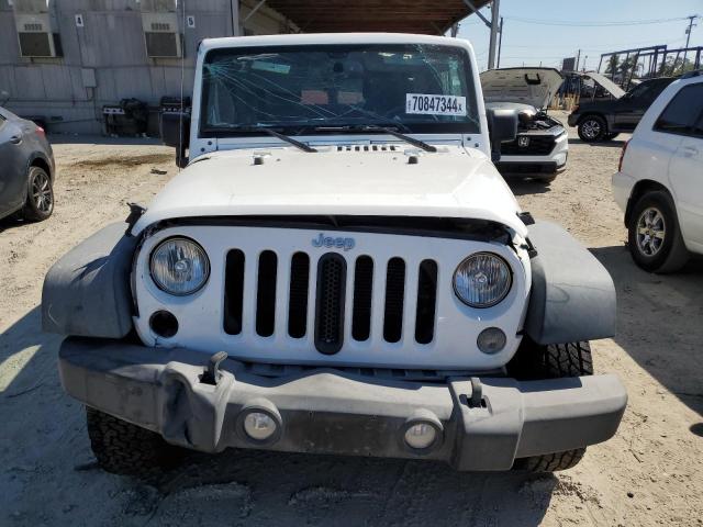 1C4BJWFG6FL585283 - 2015 JEEP WRANGLER RUBICON WHITE photo 5