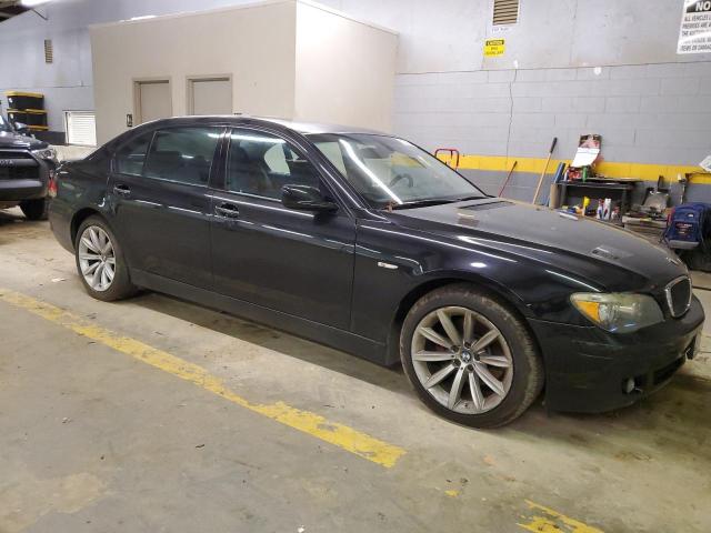 WBAHN83557DT76512 - 2007 BMW 750 BLACK photo 4