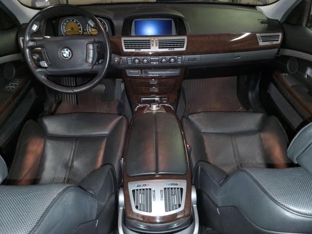 WBAHN83557DT76512 - 2007 BMW 750 BLACK photo 8