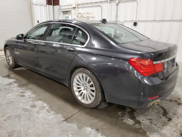 WBAKC8C57CC437287 - 2012 BMW 750 LXI CHARCOAL photo 2