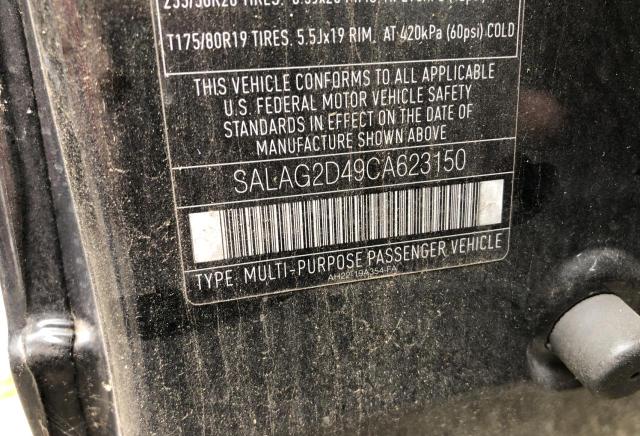 SALAG2D49CA623150 - 2012 LAND ROVER LR4 HSE 黑色 照片 10