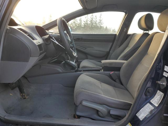 2HGFA16357H038166 - 2007 HONDA CIVIC DX BLUE photo 7