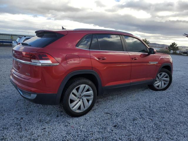 1V26C2CA5LC204134 - 2020 VOLKSWAGEN ATLAS CROS SE RED photo 3
