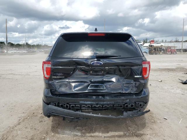 1FM5K8AR3GGC91604 - 2016 FORD EXPLORER POLICE INTERCEPTOR Czarny zdjęcie 6