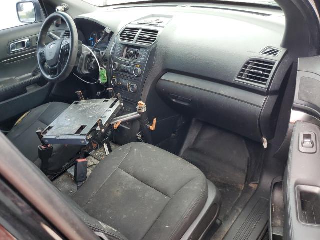 1FM5K8AR3GGC91604 - 2016 FORD EXPLORER POLICE INTERCEPTOR Czarny zdjęcie 8