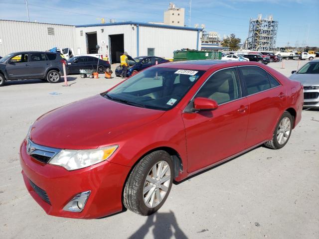 4T4BF1FK2CR250506 - 2012 TOYOTA CAMRY BASE RED photo 1