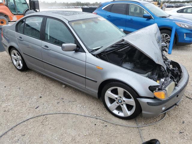 WBAEV33405KN98526 - 2005 BMW 325 I GRAY photo 4