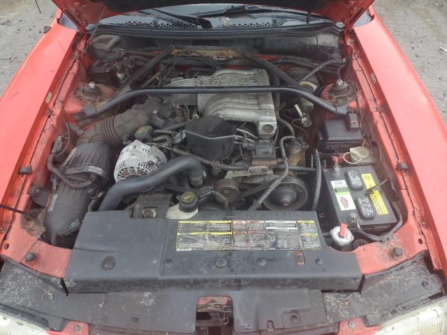 1FALP45T4RF147344 - 1994 FORD MUSTANG GT RED photo 11