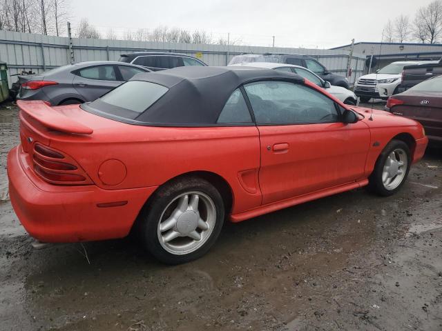 1FALP45T4RF147344 - 1994 FORD MUSTANG GT RED photo 3