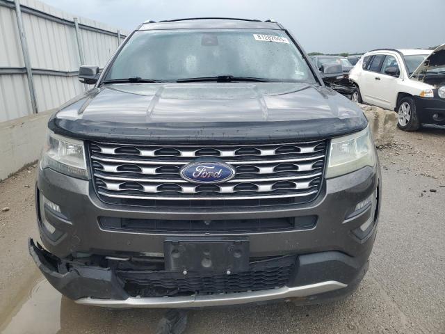 1FM5K8F87GGB11718 - 2016 FORD EXPLORER LIMITED ნაცრისფერი ფოტო 5