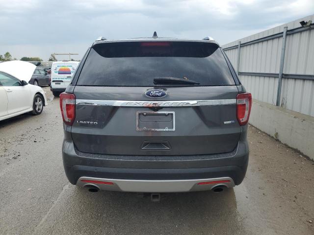 1FM5K8F87GGB11718 - 2016 FORD EXPLORER LIMITED ნაცრისფერი ფოტო 6