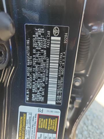 4T1BF1FK6FU880687 - 2015 TOYOTA CAMRY LE BLACK photo 13