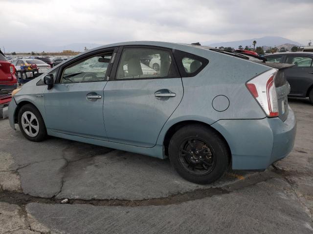 JTDKN3DU6D1683508 - 2013 TOYOTA PRIUS TEAL photo 2
