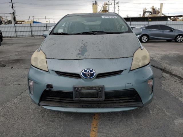 JTDKN3DU6D1683508 - 2013 TOYOTA PRIUS TEAL photo 5