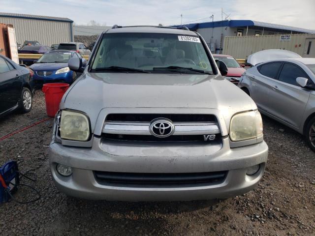 5TDZT34A95S261697 - 2005 TOYOTA SEQUOIA SR5 SILVER photo 5