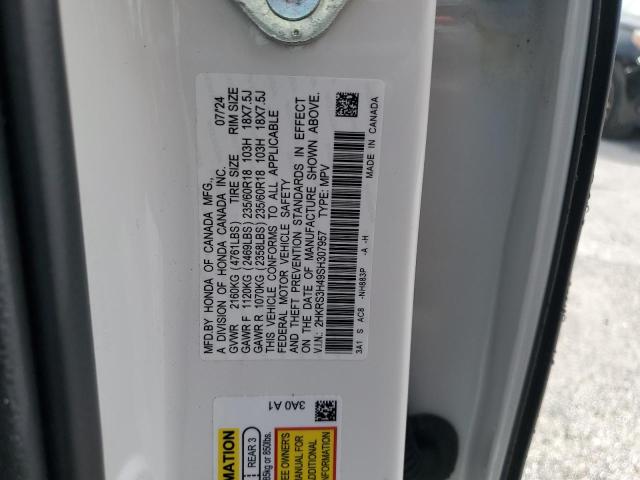 2HKRS3H49SH307957 - 2025 HONDA CR-V EX WHITE photo 14