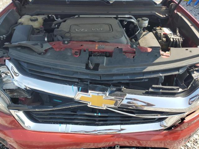 1GCGSCE3XG1119885 - 2016 CHEVROLET COLORADO LT RED photo 11
