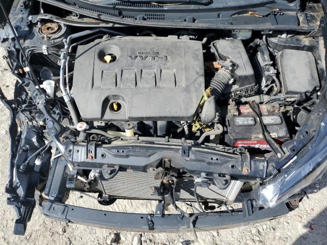 2T1BURHE0HC871824 - 2017 TOYOTA COROLLA L BLACK photo 11