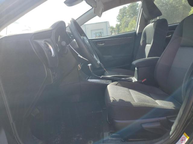 2T1BURHE0HC871824 - 2017 TOYOTA COROLLA L BLACK photo 7