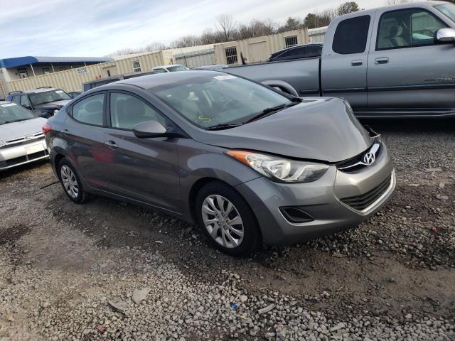 5NPDH4AE9DH161645 - 2013 HYUNDAI ELANTRA GLS GRAY photo 4