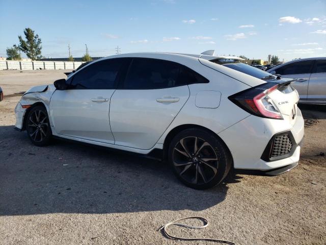 SHHFK7G49JU208949 - 2018 HONDA CIVIC SPORT თეთრი ფოტო 2