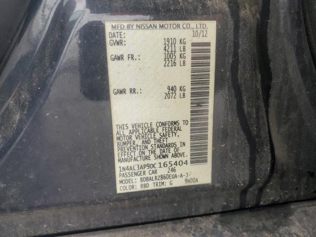 1N4AL3AP9DC165404 - 2013 NISSAN ALTIMA 2.5 Grafit fotoğraf 12