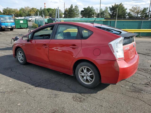 JTDKN3DU4A0041029 - 2010 TOYOTA PRIUS წითელი ფოტო 2