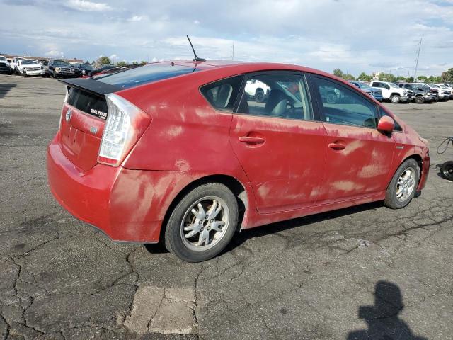 JTDKN3DU4A0041029 - 2010 TOYOTA PRIUS წითელი ფოტო 3
