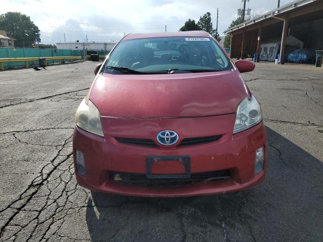 JTDKN3DU4A0041029 - 2010 TOYOTA PRIUS წითელი ფოტო 5