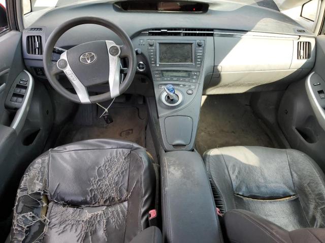 JTDKN3DU4A0041029 - 2010 TOYOTA PRIUS წითელი ფოტო 8