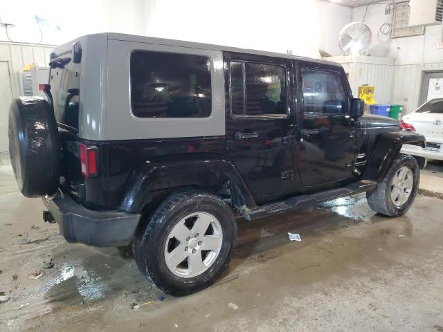 1J4GA59167L208651 - 2007 JEEP WRANGLER SAHARA BLACK photo 3