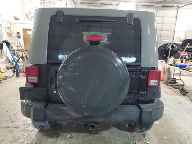 1J4GA59167L208651 - 2007 JEEP WRANGLER SAHARA BLACK photo 6