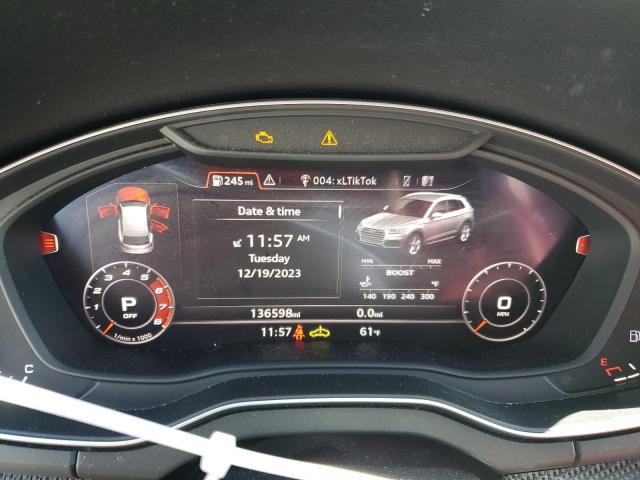 WA1C4AFY2J2132438 - 2018 AUDI SQ5 PRESTIGE WHITE photo 9