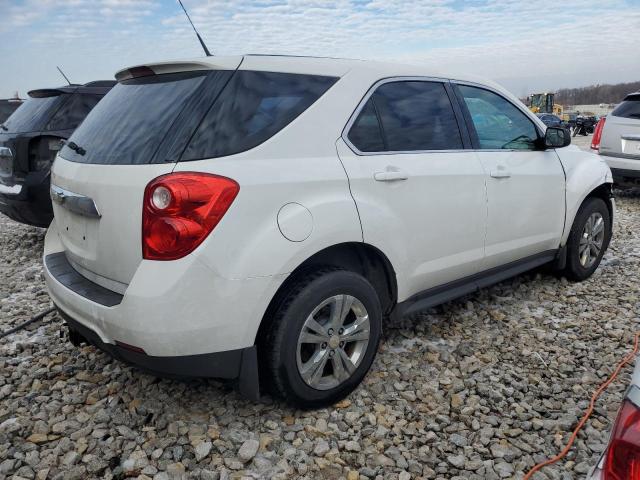 2GNFLCEK4C6174136 - 2012 CHEVROLET EQUINOX LS WHITE photo 3