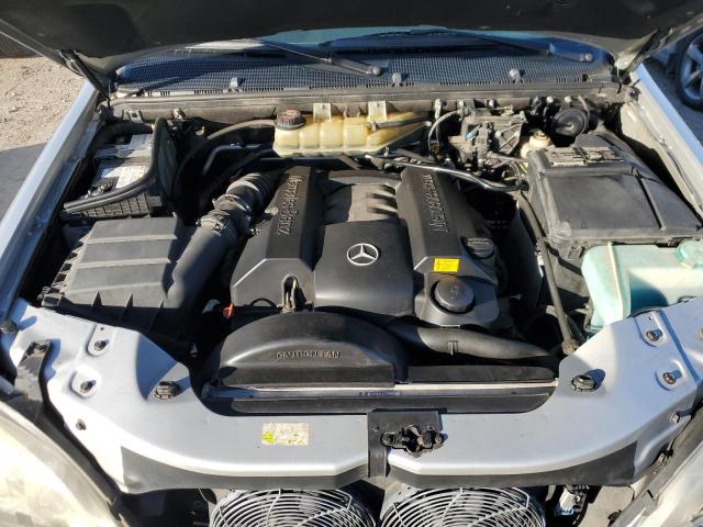 4JGAB54E91A249986 - 2001 MERCEDES-BENZ ML 320 GRAY photo 12