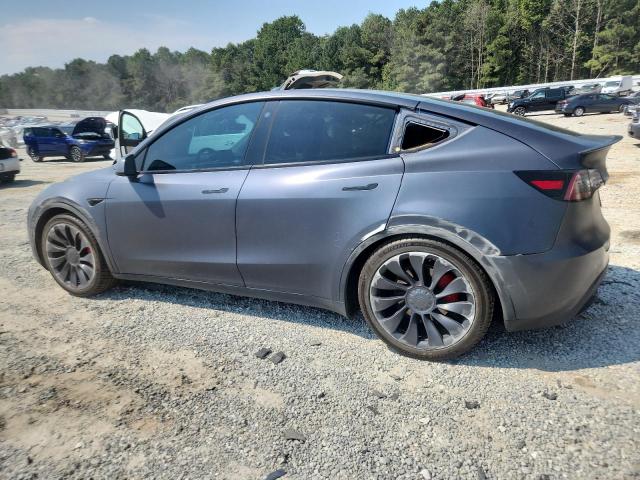 7SAYGDEF7NF469570 - 2022 TESLA MODEL Y GRAY photo 2