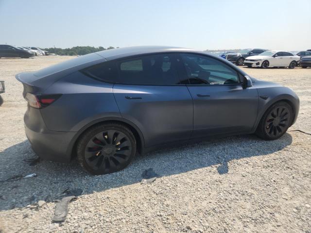 7SAYGDEF7NF469570 - 2022 TESLA MODEL Y GRAY photo 3