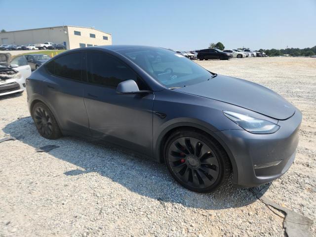 7SAYGDEF7NF469570 - 2022 TESLA MODEL Y GRAY photo 4