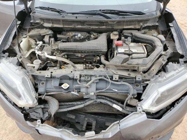 5N1AT2MT2GC917926 - 2016 NISSAN ROGUE S GRAY photo 11