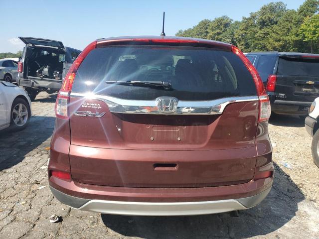 3CZRM3H59GG706431 - 2016 HONDA CR-V EX BURGUNDY photo 6