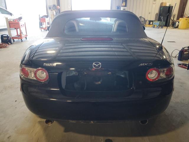 JM1NC25F370131696 - 2007 MAZDA MX-5 MIATA BLACK photo 6