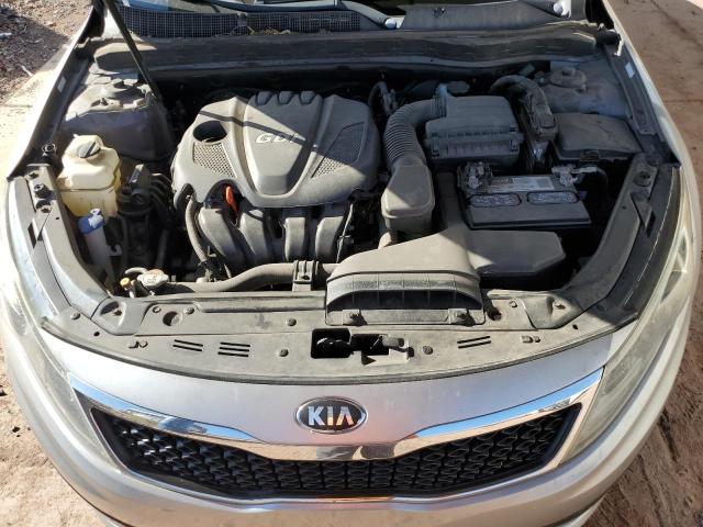 5XXGN4A76DG256716 - 2013 KIA OPTIMA EX GRAY photo 11